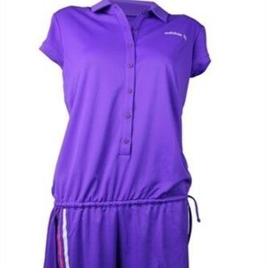 EUC Adidas Women's Performance Polo Romper